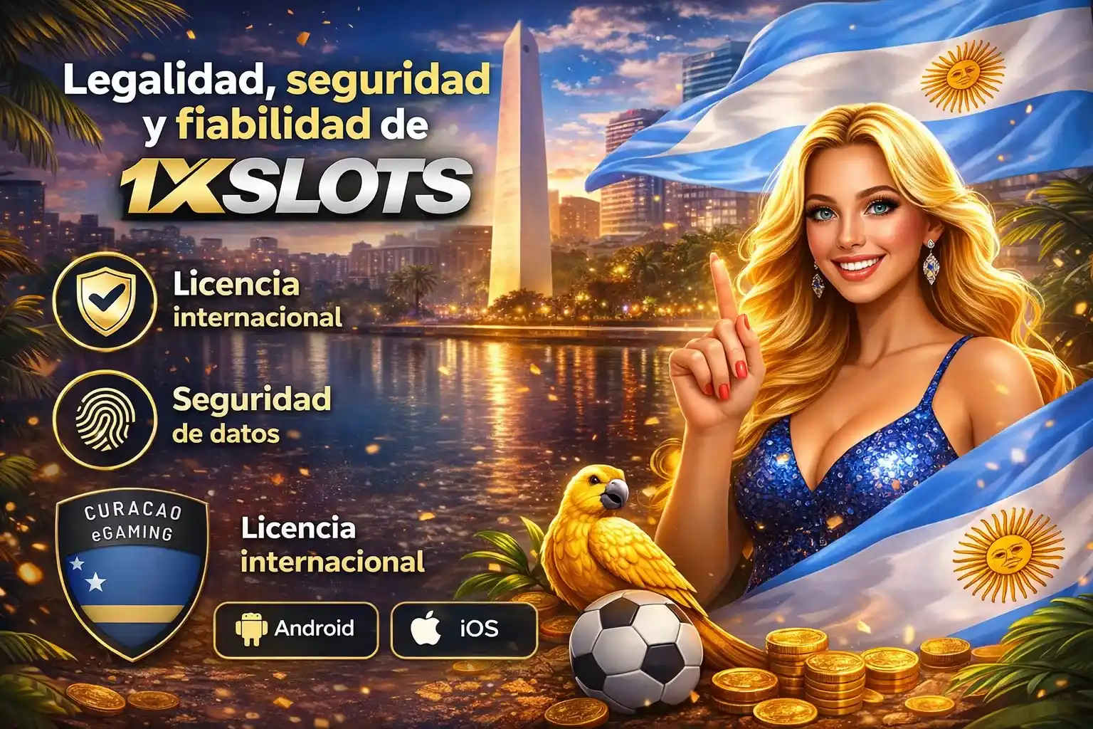 Legalidad, seguridad y fiabilidad de 1xSlots